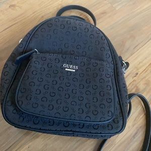 Black Guess baby bag pack